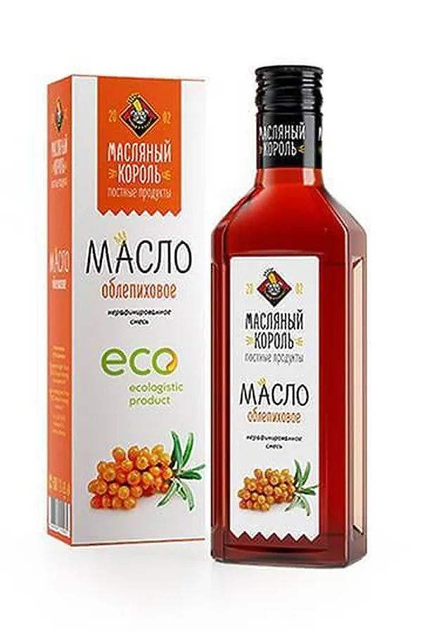 Масло облепиховое смесь 100мл ЭКО-ПРОДУКТЫ, - - фото 1