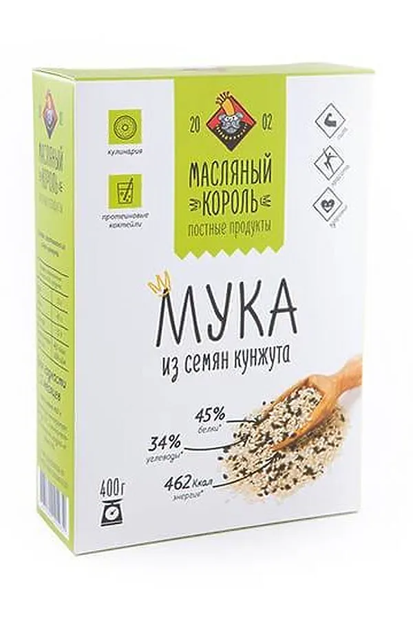 Мука кунжутная 300г  ЭКО-ПРОДУКТЫ, - - фото 1