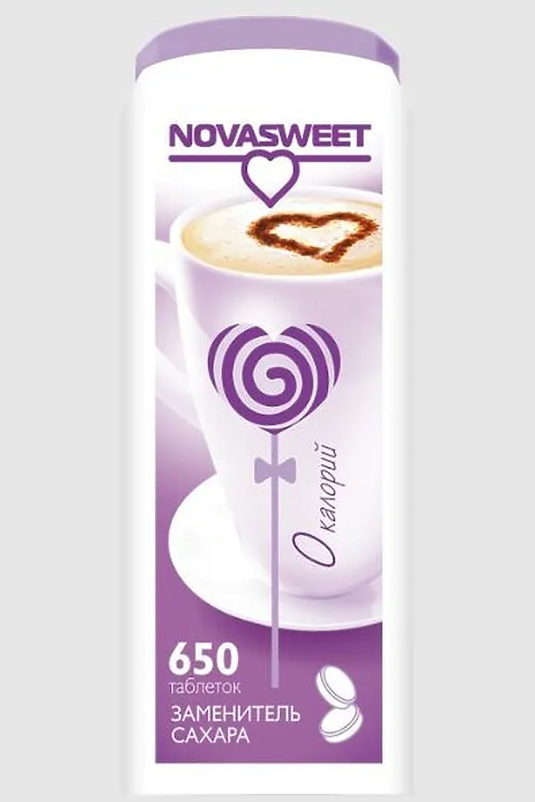 Сахарозаменитель стевия Novasweet 650таб ЭКО-ПРОДУКТЫ, - - фото 1