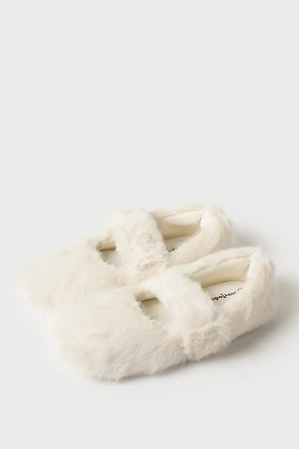 Тапочки для девочек PLAYTODAY, светло-бежевый - фото 1