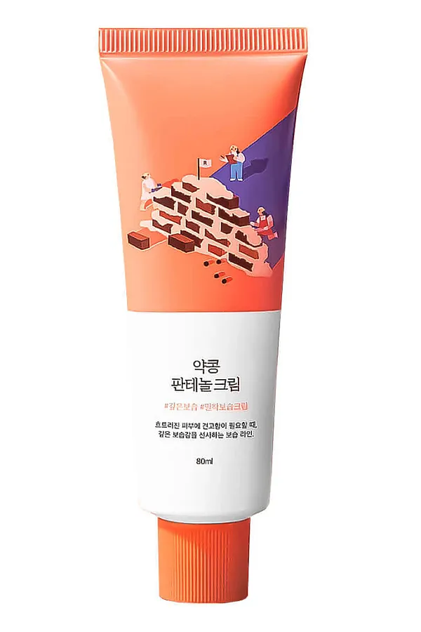 ROUND LAB Питательный крем для лица с чёрной соей и пантенолом / Soybean Panthenol Cream, 80 мл KRISTALLER, белый - фото 1