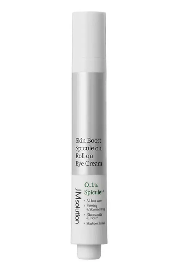 JMsolution Массажный крем для век с роликовым аппликатором и микроиглами / Skin Boost Spicule 0.1 Roll on Eye Cream, 15 мл KRISTALLER, бесцветный - фото 1