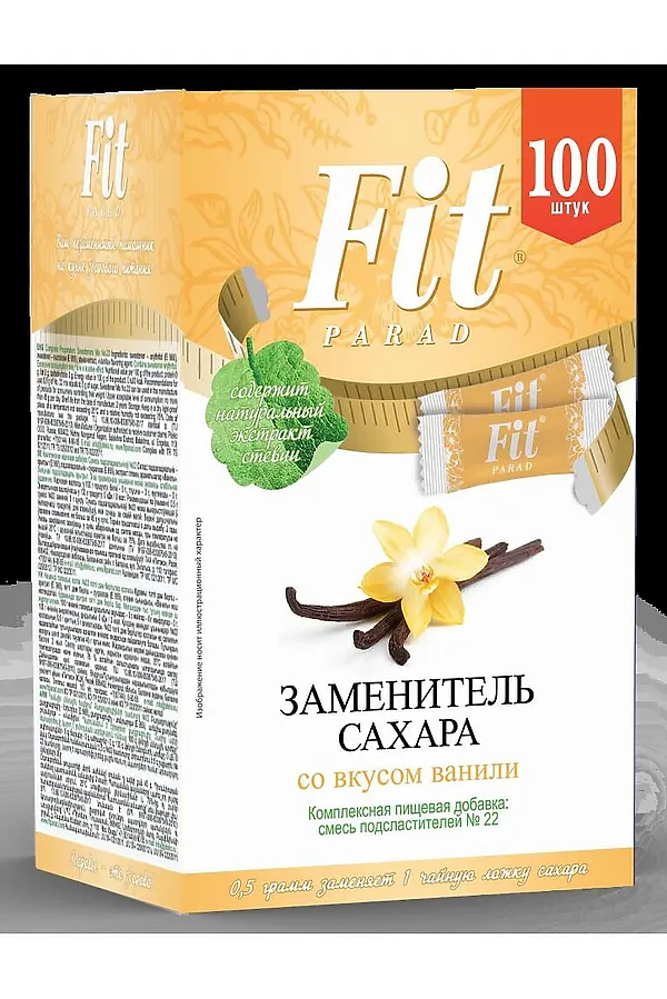 ФитПарад № 22 Ваниль (стики 100шт) 50г ЭКО-ПРОДУКТЫ, - - фото 1