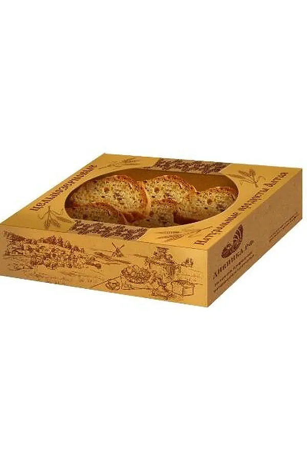 Сухари цельнозерновые с изюмом 300г ЭКО-ПРОДУКТЫ, - - фото 1