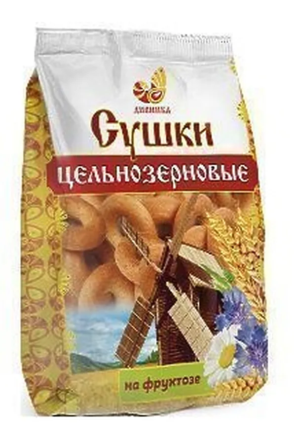 Сушки пшеничные ц/з на фруктозе 250г ЭКО-ПРОДУКТЫ, - - фото 1