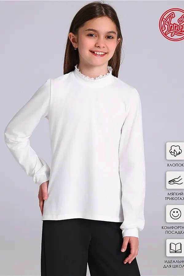 Водолазка АПРЕЛЬ, сливки1 - фото 1