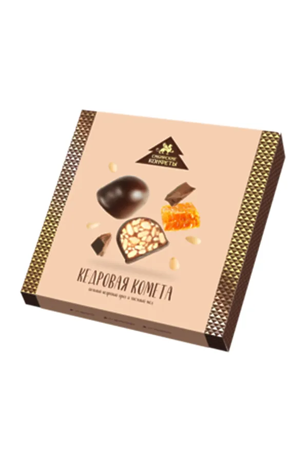 Конфеты "Кедровая комета" классическая 120г ЭКО-ПРОДУКТЫ, - - фото 1