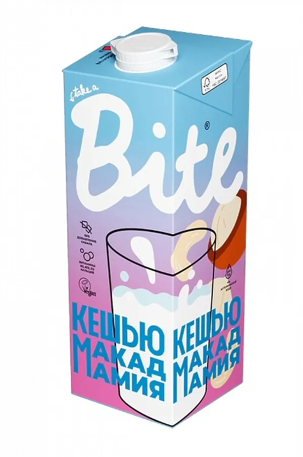 Молоко кешью-макадамия ультрапастеризованное 1л ЭКО-ПРОДУКТЫ, - - фото 1