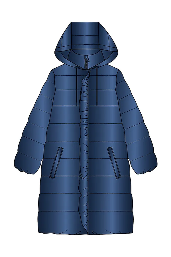 Пальто PLAYTODAY, синий - фото 1
