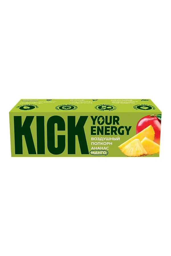 Батончик "KICK energy" апельсин, орех, пребиотики 35г ЭКО-ПРОДУКТЫ, - - фото 1