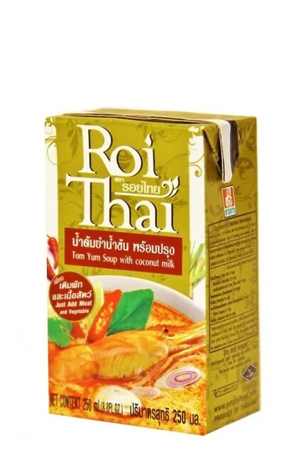 Суп Том Ям с кокосовым молоком Roi thai 250мл ЭКО-ПРОДУКТЫ, - - фото 1