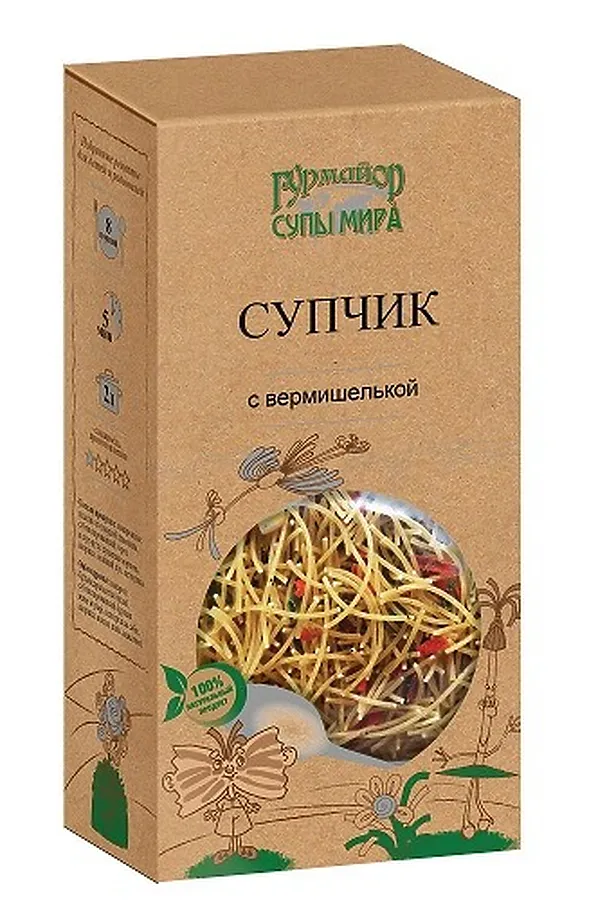 Суп Вермишелька 210г ЭКО-ПРОДУКТЫ, - - фото 1