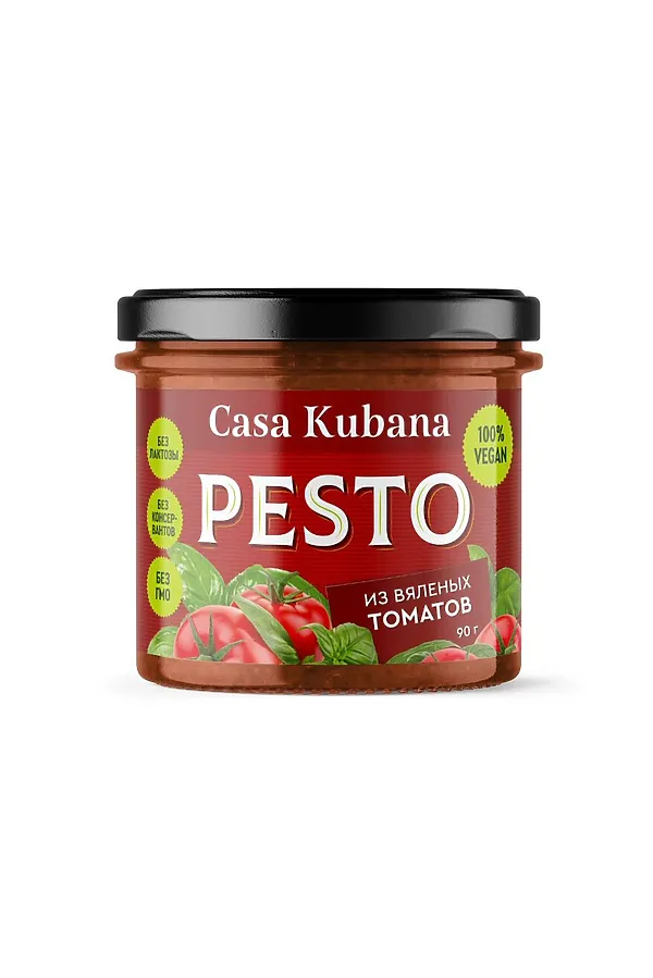 Соус Песто из вяленых томатов  90г ЭКО-ПРОДУКТЫ, - - фото 1