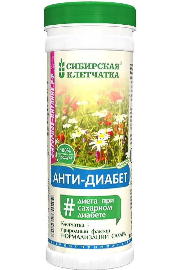 Клетчатка овсяная Анти-Диабет 170г ЭКОПРОДУКТЫ, - - фото 1