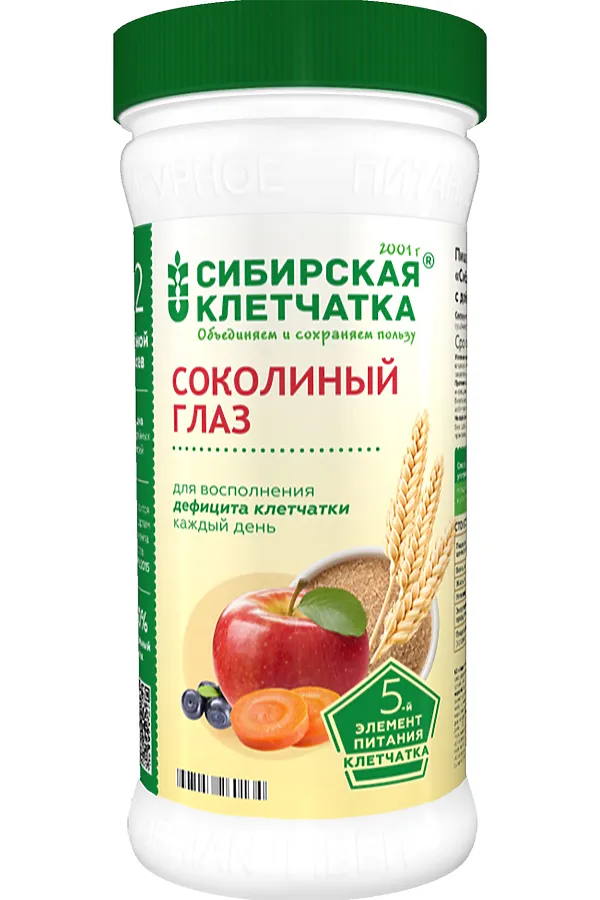 Клетчатка пшеничная Соколиный глаз 280г ЭКО-ПРОДУКТЫ, - - фото 1