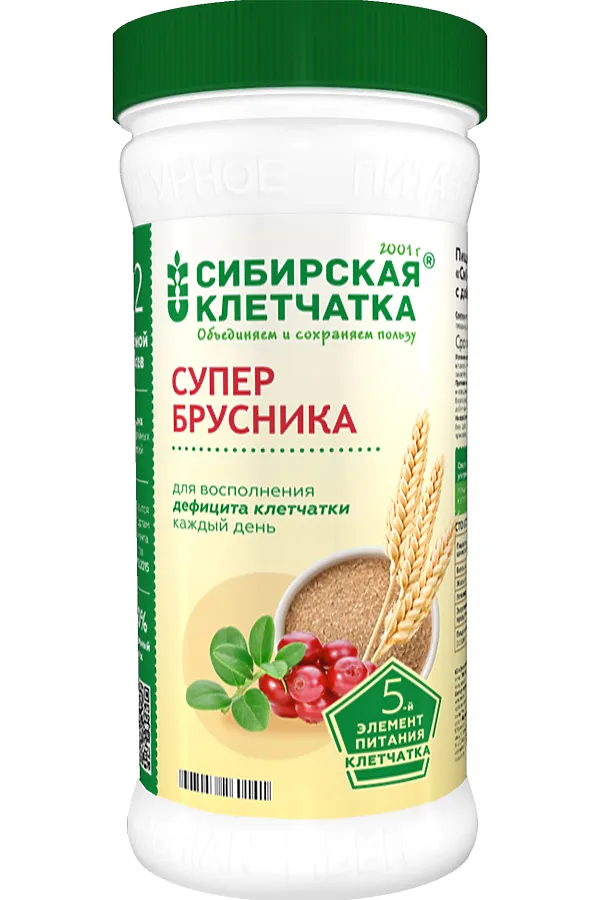 Клетчатка пшеничная Супербрусника 280 г ЭКО-ПРОДУКТЫ, - - фото 1