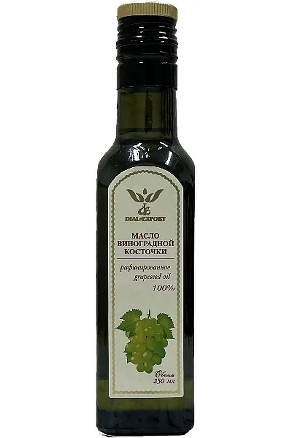 Масло Виноградной косточки, рафинированое, стекло 250мл ЭКО-ПРОДУКТЫ, - - фото 1
