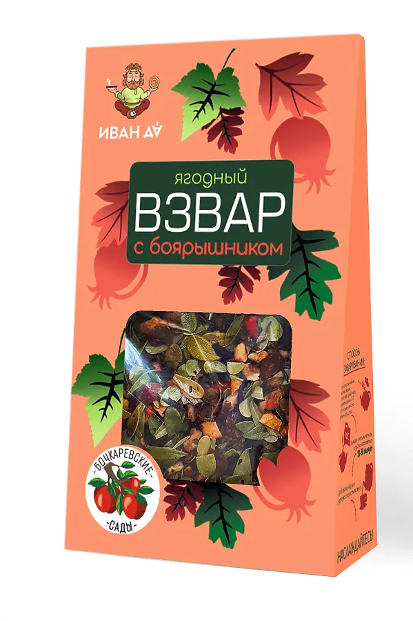 Взвар плодово-ягодный с боярышником 96г ЭКО-ПРОДУКТЫ, - - фото 1