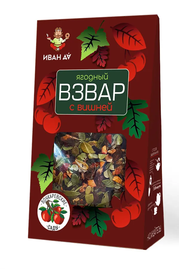 Взвар плодово-ягодный с вишней 96г ЭКО-ПРОДУКТЫ, - - фото 1