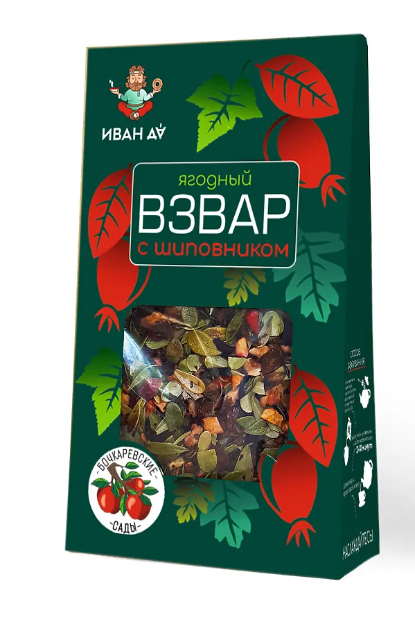Взвар плодово-ягодный с шиповником 96г ЭКО-ПРОДУКТЫ, - - фото 1