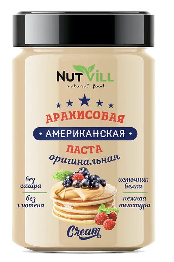 Паста арахисовая USA 180г ЭКО-ПРОДУКТЫ, - - фото 1