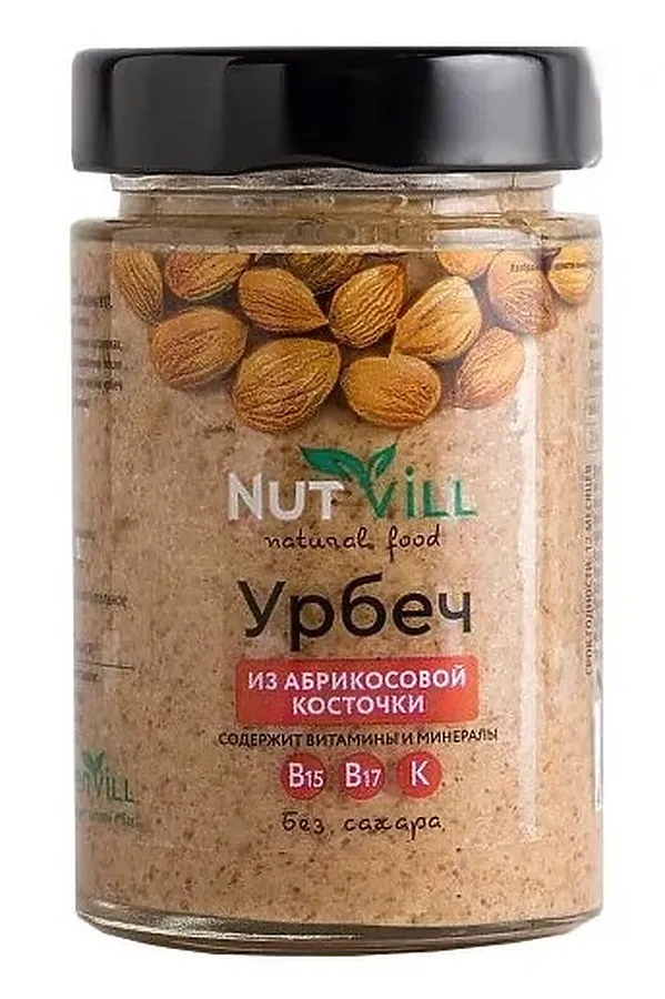 Урбеч из абрикосовой косточки 180г ЭКОПРОДУКТЫ, - - фото 1