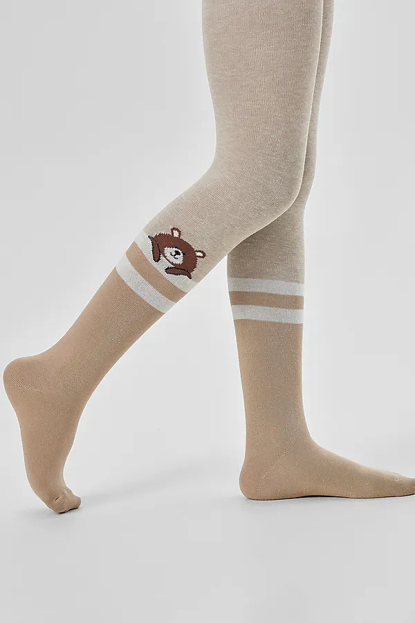 Колготки MARK FORMELLE, бежевый меланж - фото 1