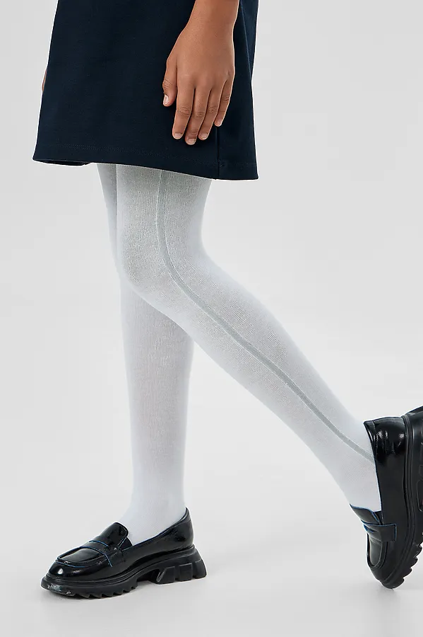 Колготки MARK FORMELLE, белый /серебряный люрекс - фото 1