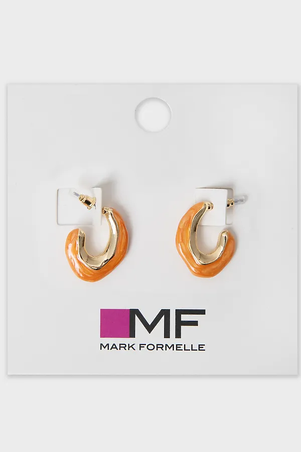 Серьги MARK FORMELLE, золото - фото 1