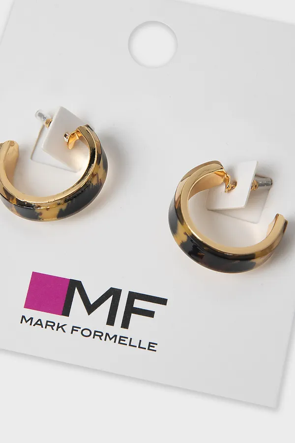 Серьги MARK FORMELLE, леопард - фото 1