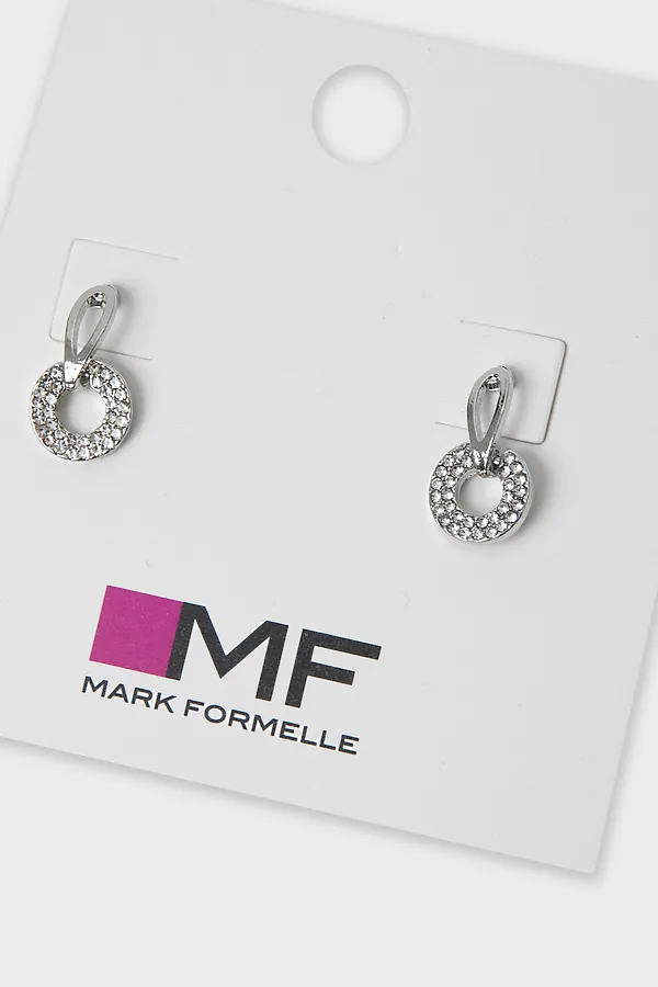Серьги MARK FORMELLE, серебро - фото 1