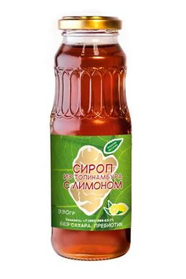 Сироп топинамбура с красной смородиной 330г ЭКО-ПРОДУКТЫ, - - фото 1