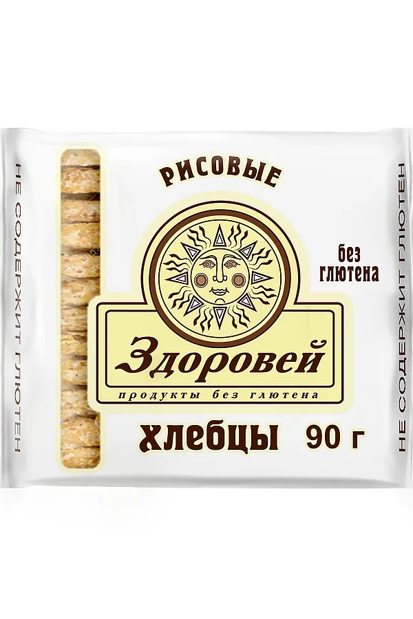 Завтрак сухой "Хлебцы хрустящие рисовые" 90г ЭКО-ПРОДУКТЫ, - - фото 1