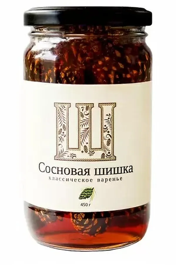 Варенье из сосновых шишек стекло 450г ЭКО-ПРОДУКТЫ, - - фото 1