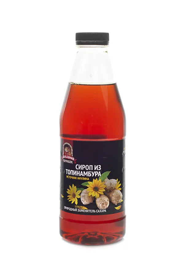 Сироп топинамбура натуральный пластик 1л - 1250г ЭКО-ПРОДУКТЫ, - - фото 1