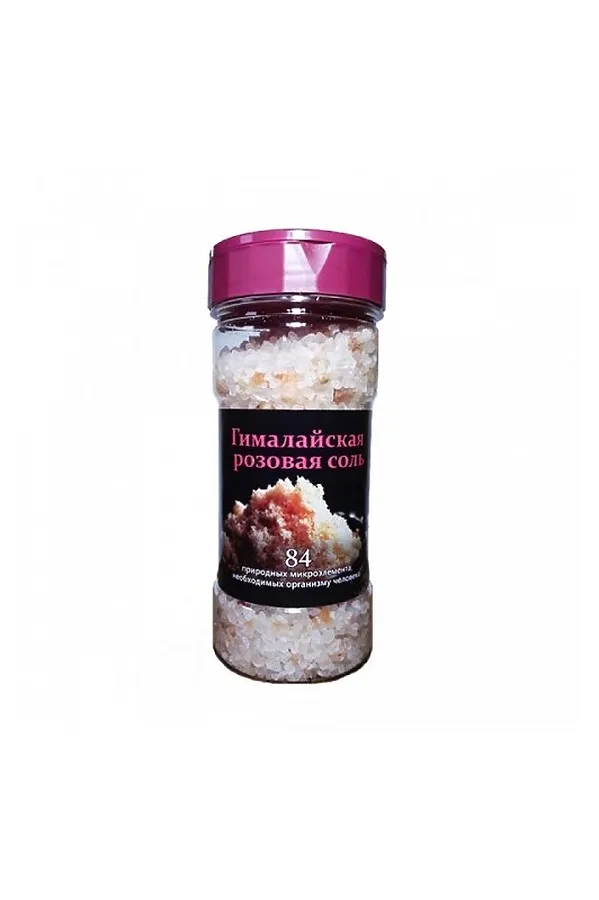 Соль Гималайская розовая  крупный помол солонка 230г ЭКО-ПРОДУКТЫ, - - фото 1