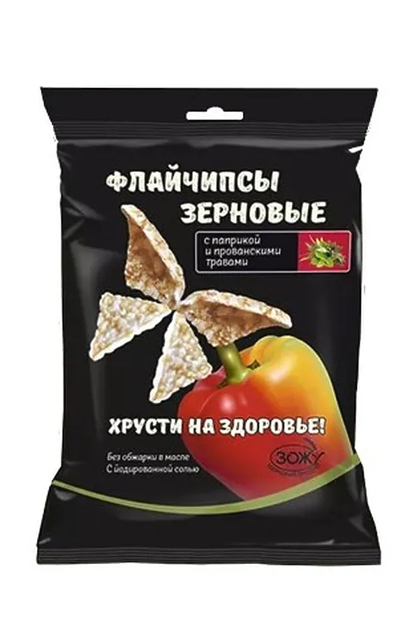 Флайчипсы зерновые с прованскими травами 40г ЭКО-ПРОДУКТЫ, - - фото 1