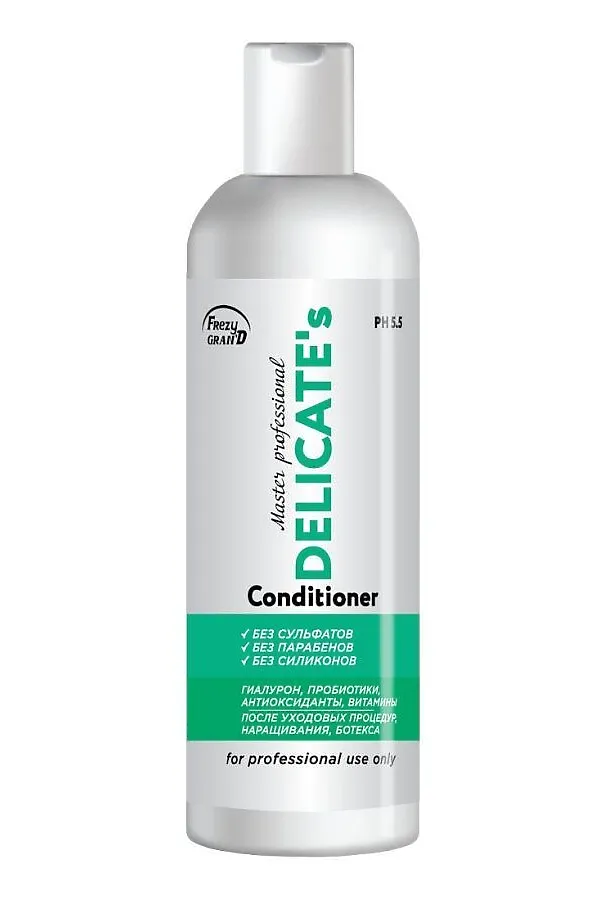 Frezy Grand Кондиционер для глубокого увлажнения волос / Delicate's PH 5.5, 200 мл KRISTALLER, белый - фото 1