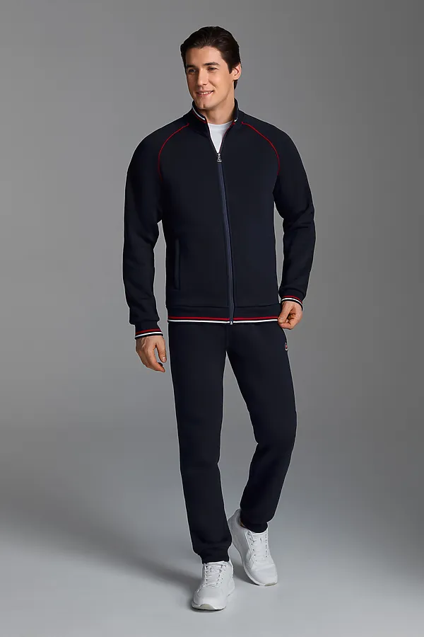 Костюм (Толстовка+Брюки) ADDIC-SPORT, темно-синий - фото 1