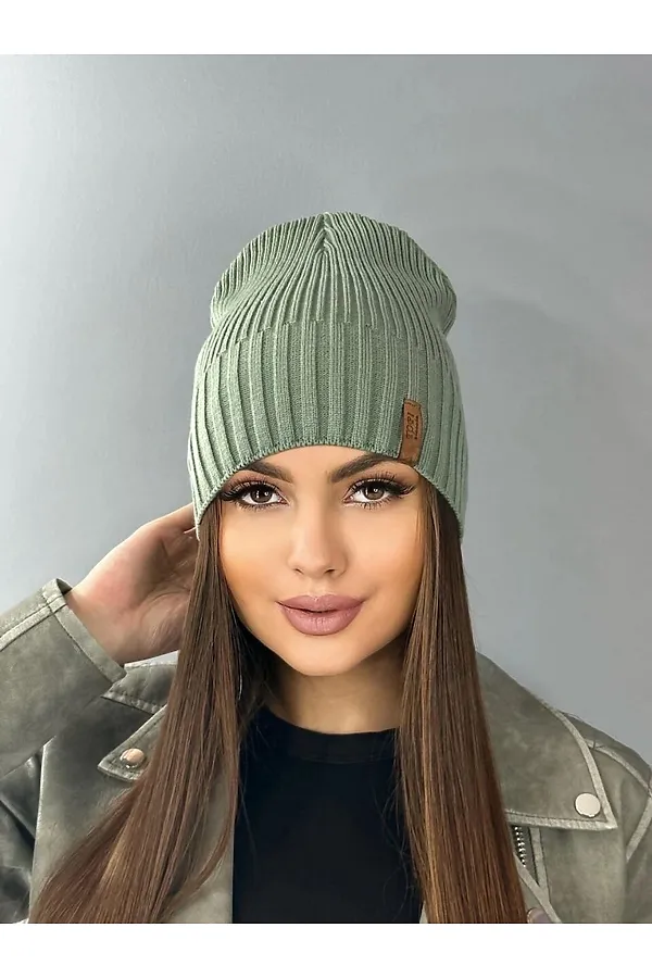 Шапка 60153 НАТАЛИ, фисташка - фото 1