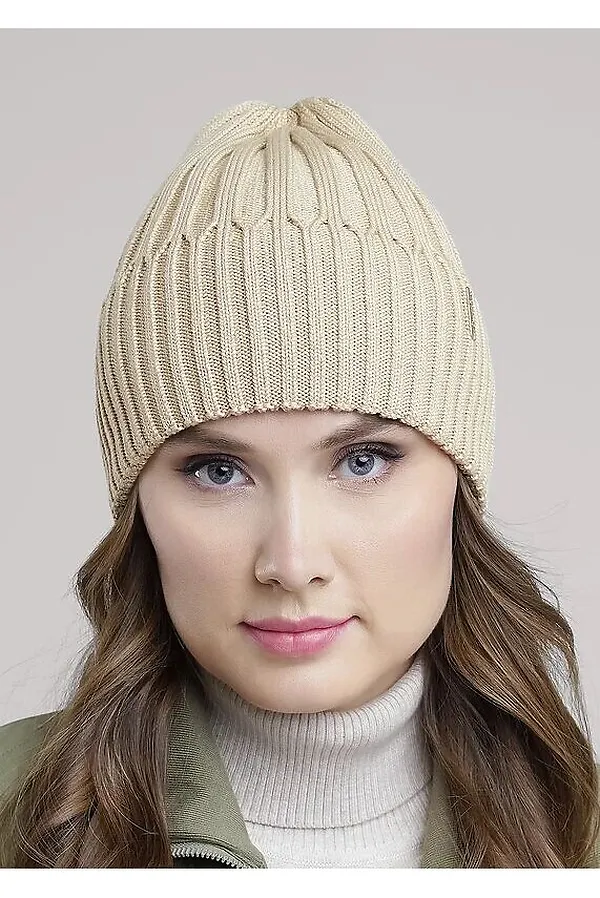 Шапка CLEVER, бежевый - фото 1