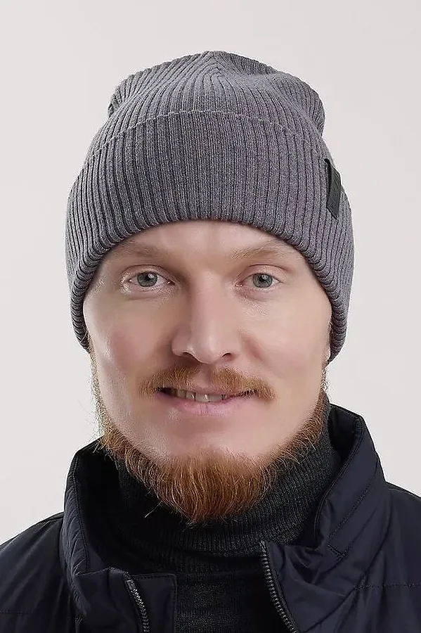 Шапка CLEVER, меланж серый - фото 1