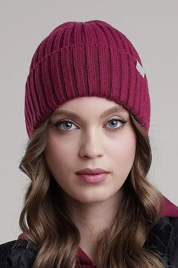 Шапка CLEVER, т.розовый - фото 1