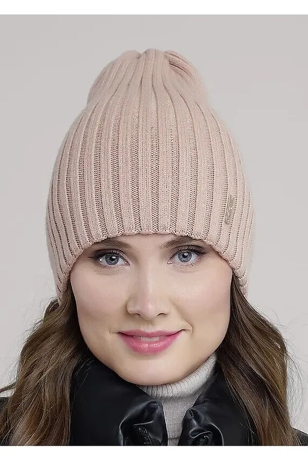 Шапка CLEVER, бежевый - фото 1