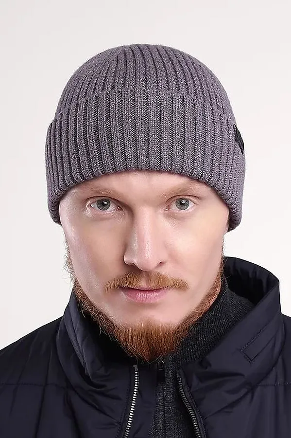 Шапка CLEVER, меланж серый - фото 1