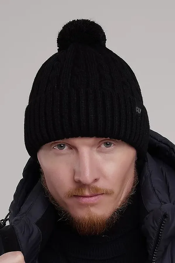 Шапка CLEVER, чёрный - фото 1