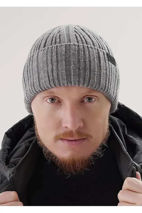 Шапка CLEVER, меланж серый - фото 1
