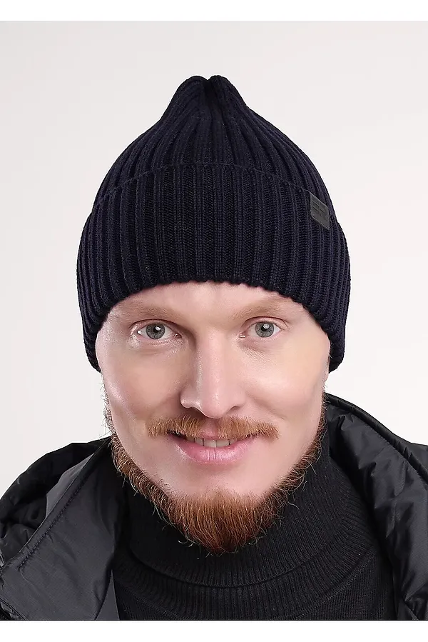 Шапка CLEVER, т.синий - фото 1