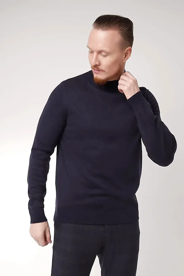 Водолазка CLEVER, т.синий - фото 1