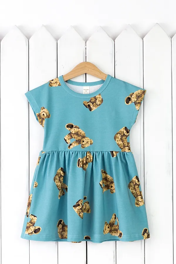 Платье BABY BOOM, принт тедди - фото 1